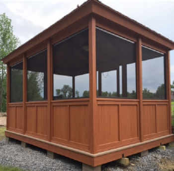 Gazebo Screen Room Enclosure Rectangle #4